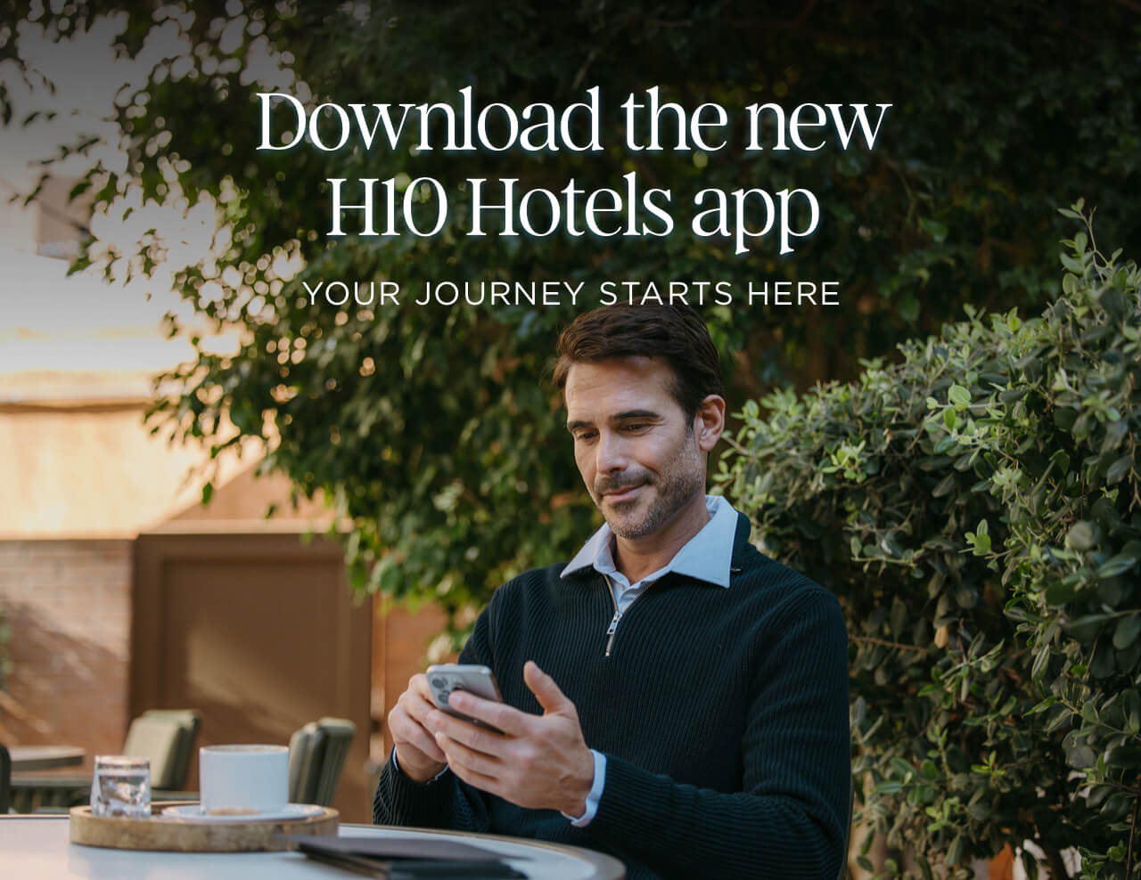 Download the new H10 Hotels app