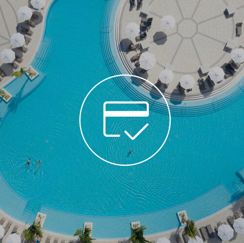 $100 USD Resort Credits per booking in our Caribbean hotels.