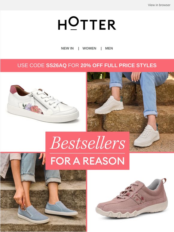 5 star favourites! The trainers you need