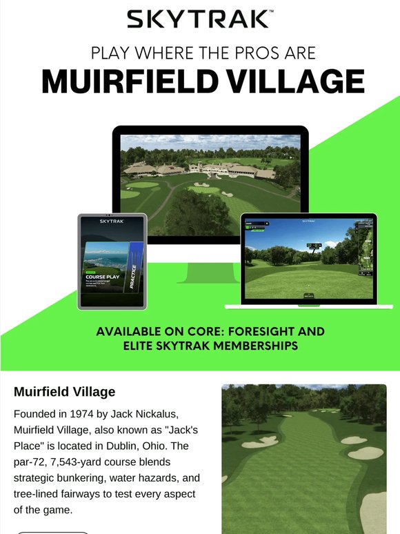 Muirfield Village: Play Where the Pros Are