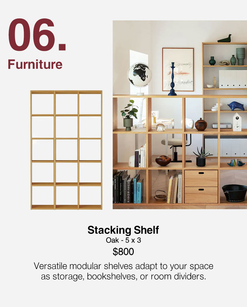 Shop Stacking Shelf