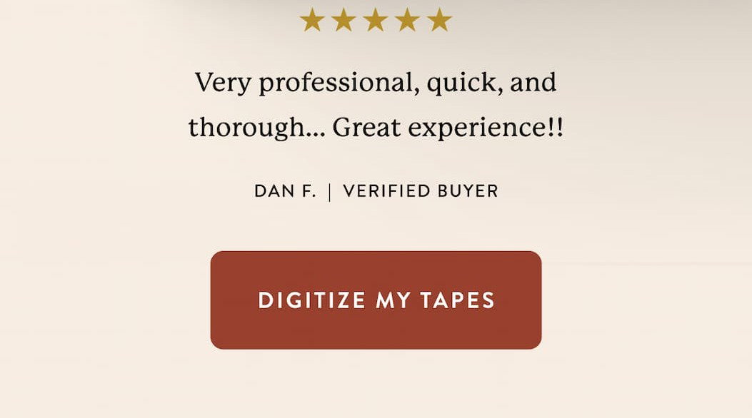 DIGITIZE MY TAPES
