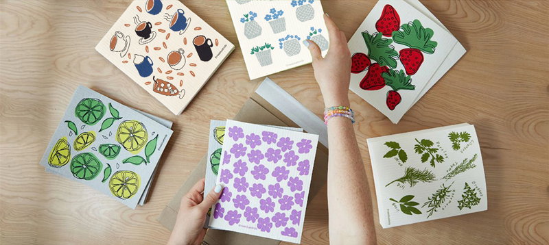 Over 65 unique designs! Find the perfect print for your kitchen.