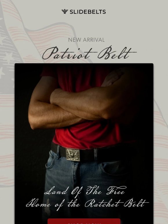🦅 Just Released: The Patriot Belt 🇺🇸