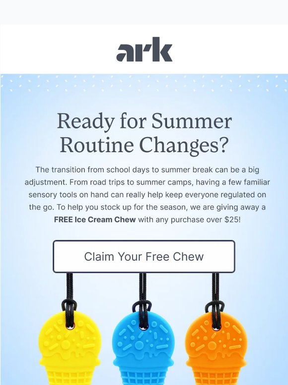 A sweet free gift just for you