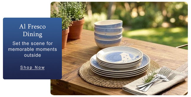 Shop Al Fresco Dining