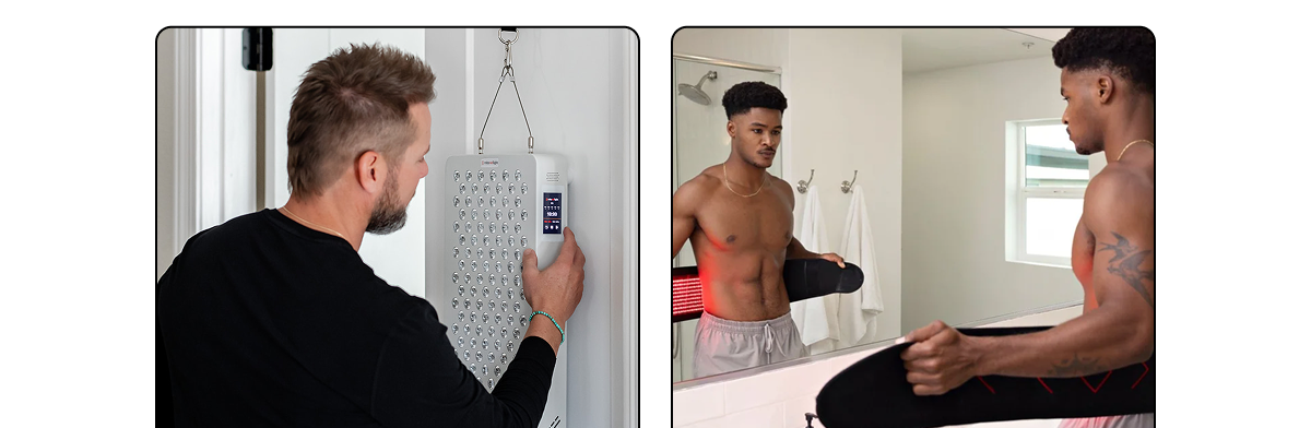 Red light therapy devices