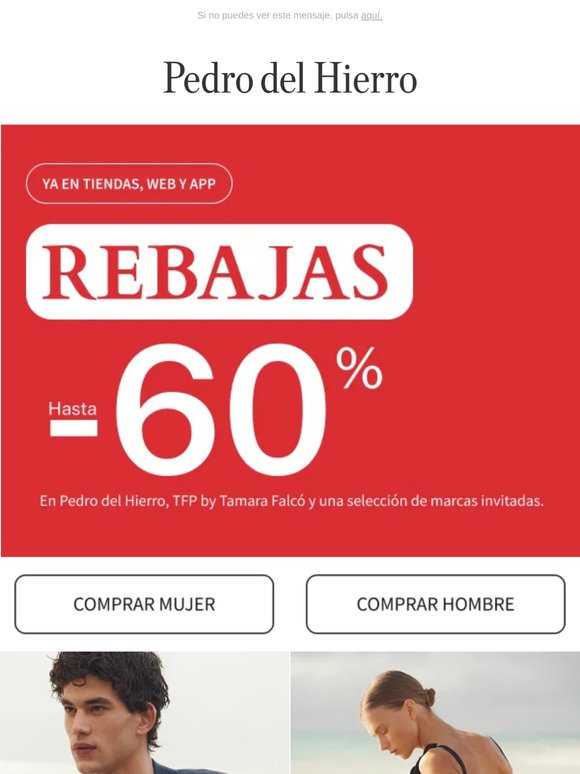 REBAJAS hasta -60% | Ya en tiendas, web y app