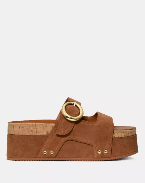Halo Platform Footbed Sandal