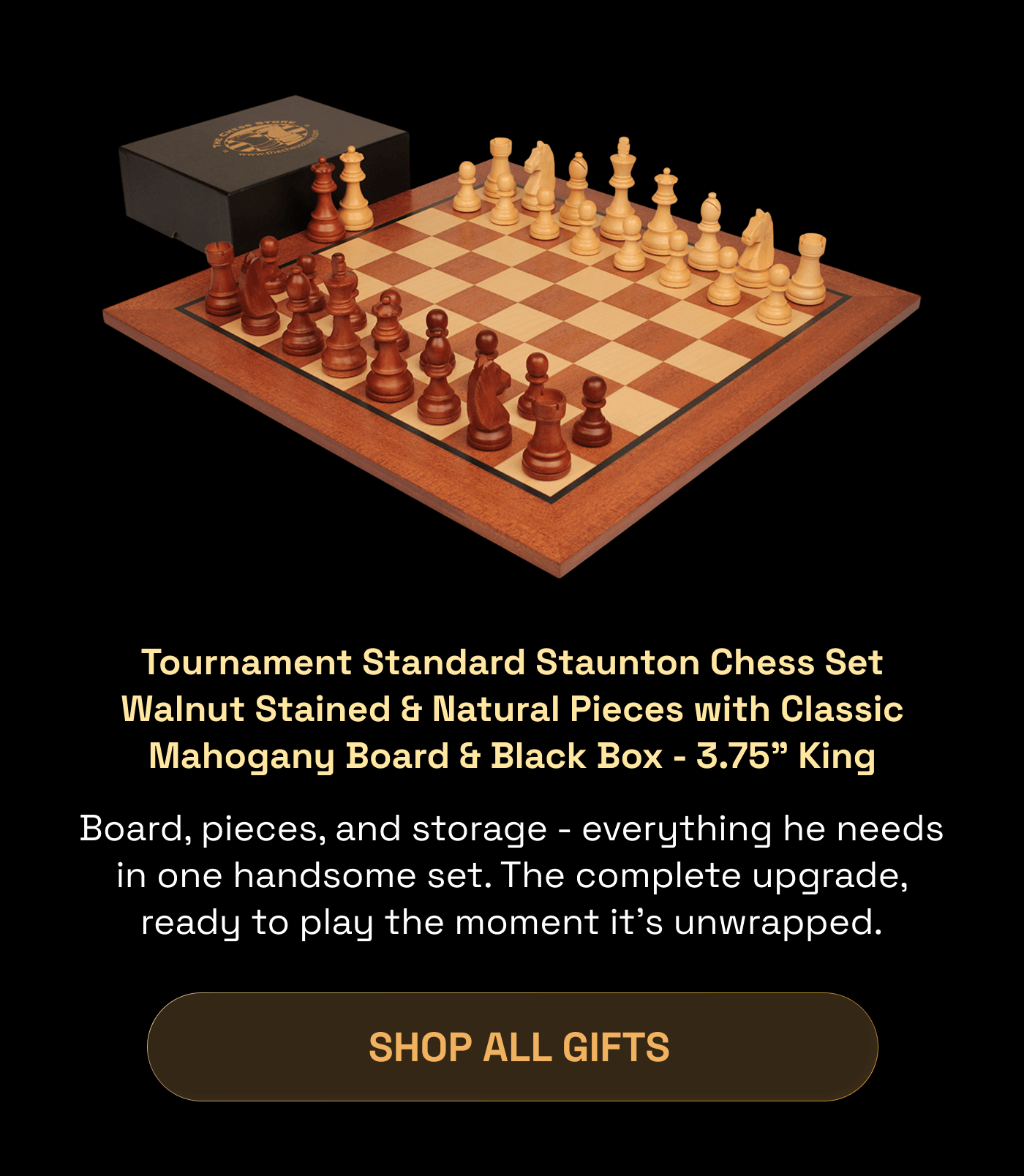 Tournament Standard Staunton Chess Set 