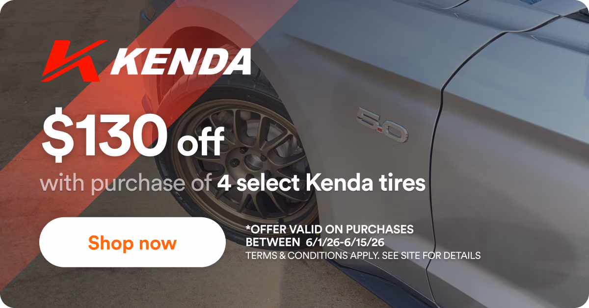 Kenda: up to $130 off