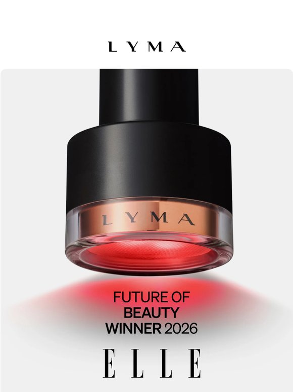 LYMA Wins At Elle Beauty Awards 2026