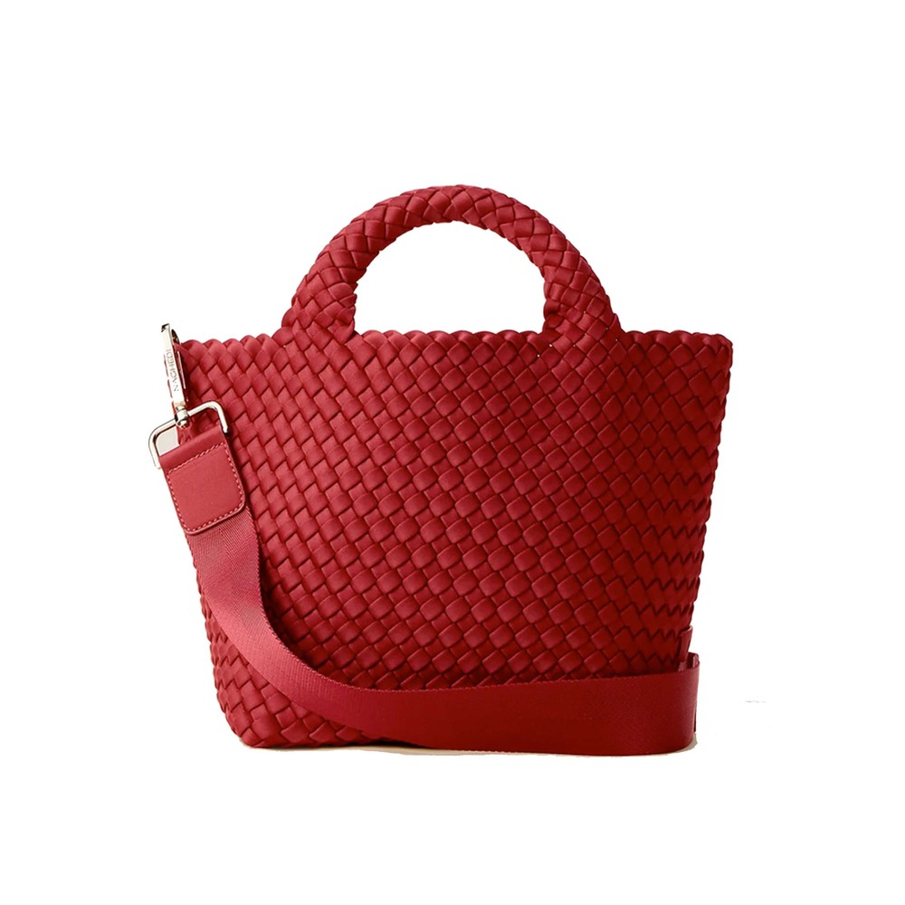 Image of St Barths Small Tote Bag - Rosso