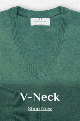Harvie & Hudson V-Neck
