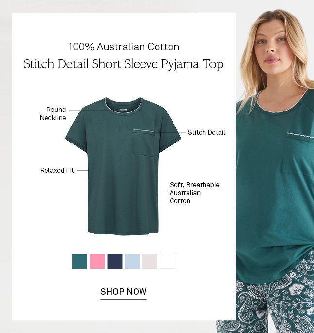 AC Stitch Detail SS Top