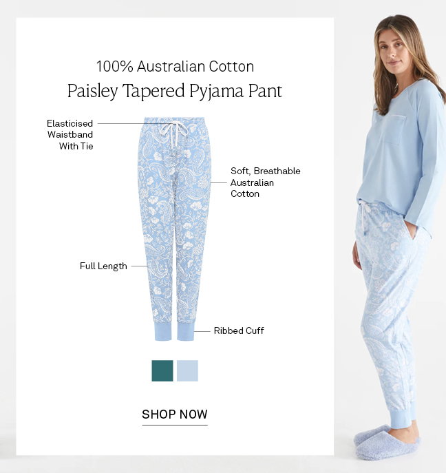 Paisley Tapered Pyjama Pant