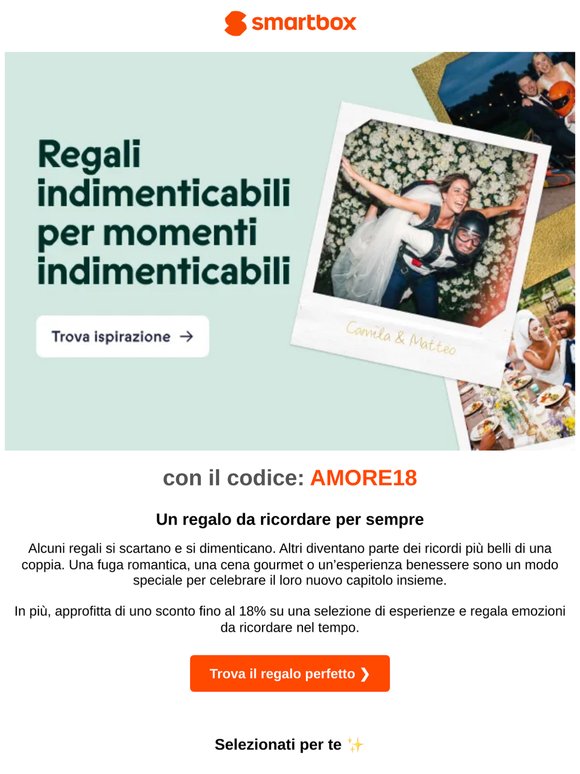 Un regalo di nozze che rimane nel tempo
