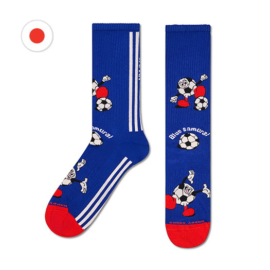 Team Japan Football Sneaker Sock