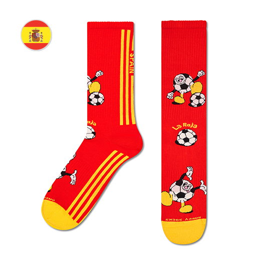 Team Spain Football Sneaker Sock