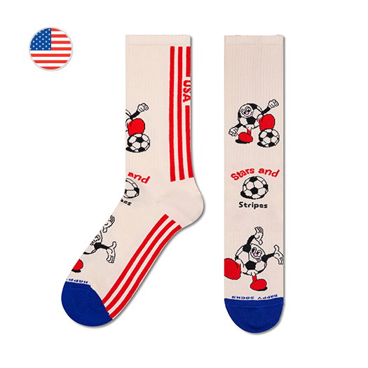 Team USA Football Sneaker Sock