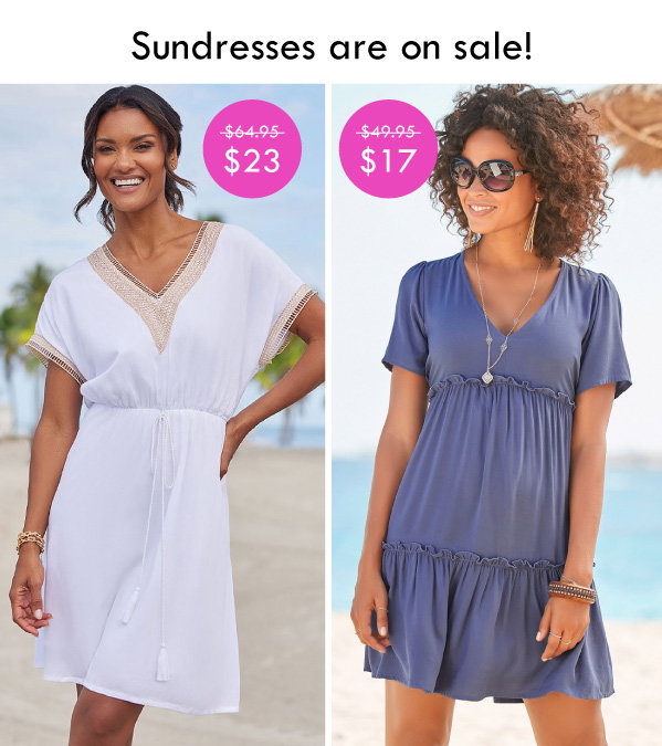 Sundresses are on sale!