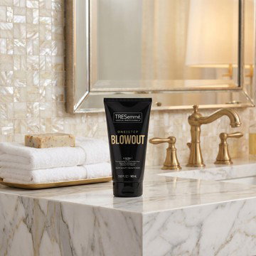 TRESemmé One Step Blowout Balm 5-in-1 5oz | Heat Protectant for Fine Hair