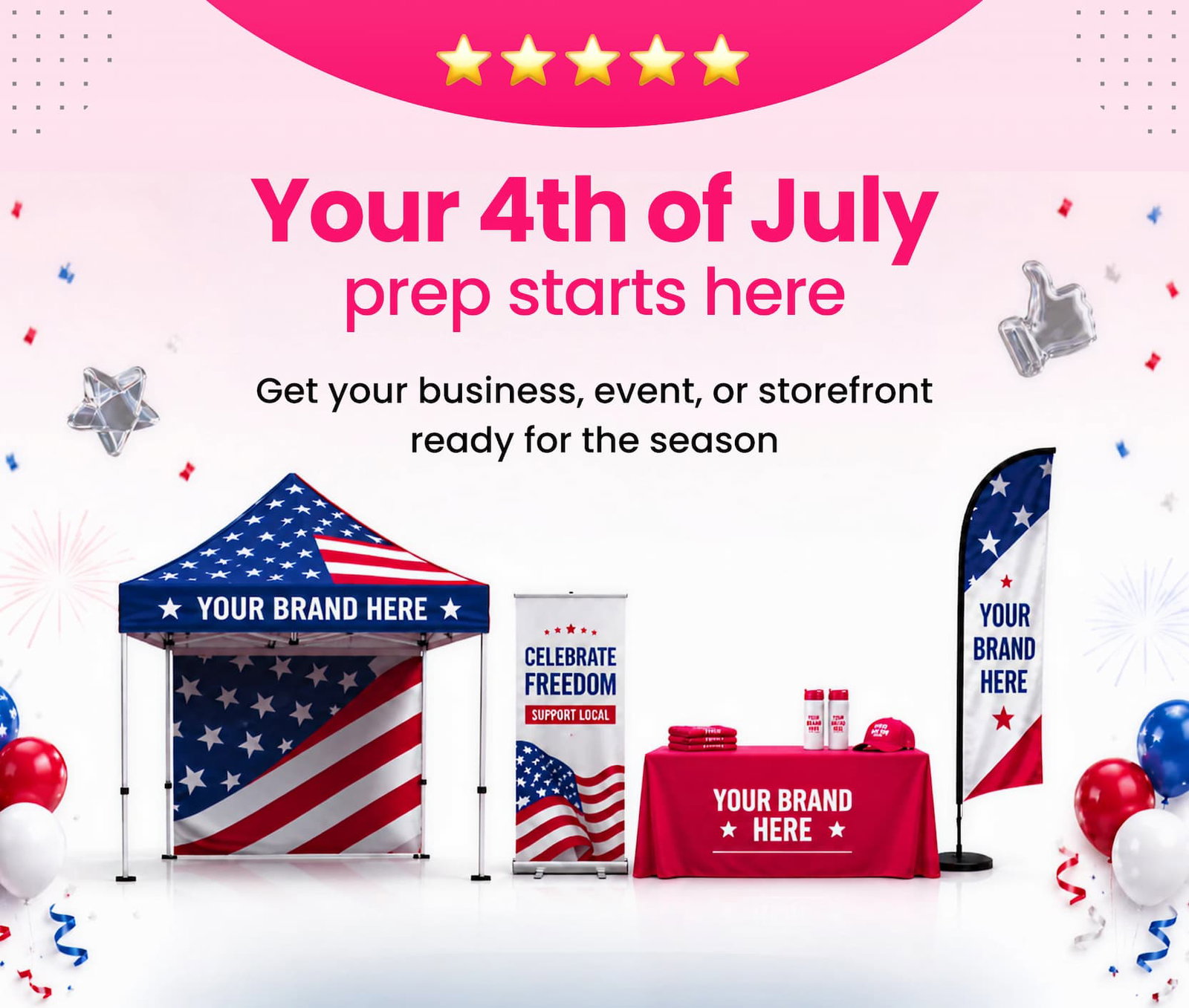Your 4th of July prep starts here