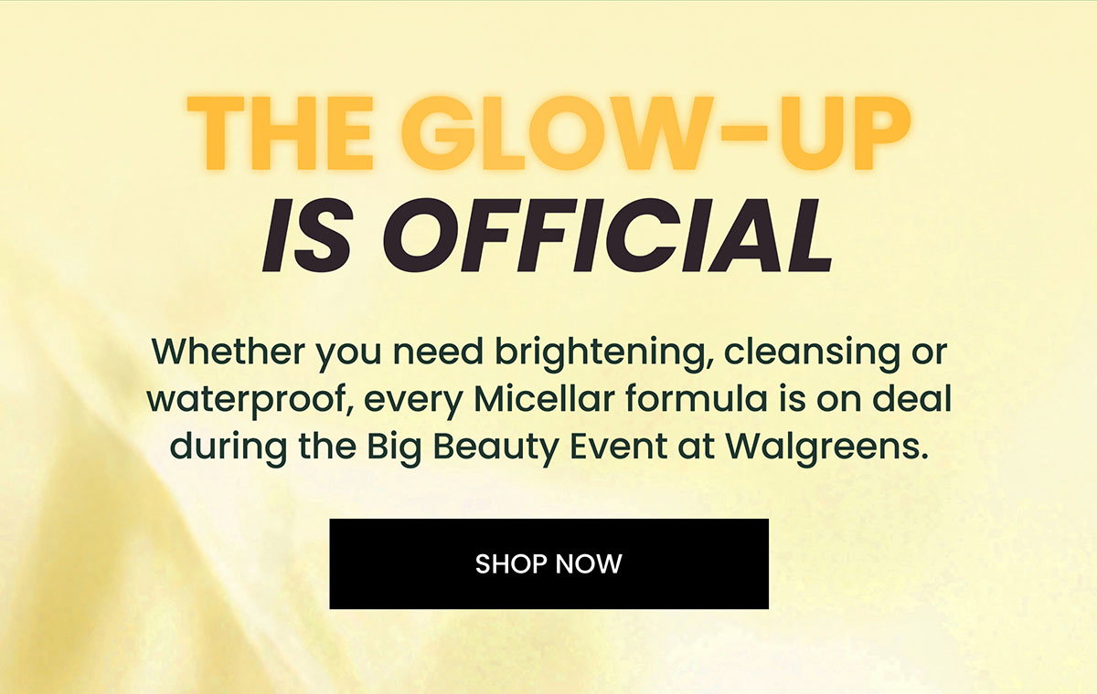 Shop Garnier Micellar Waters on deals at Walgreens!