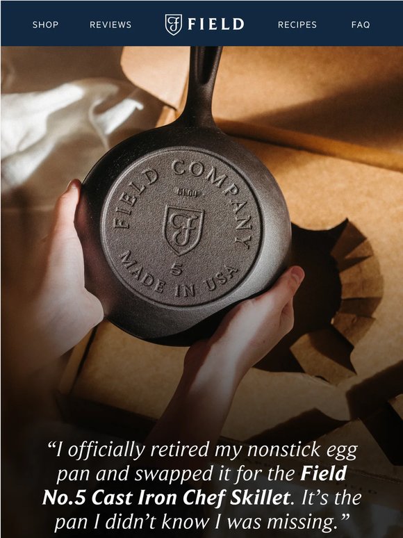 "I retired my nonstick pan"
