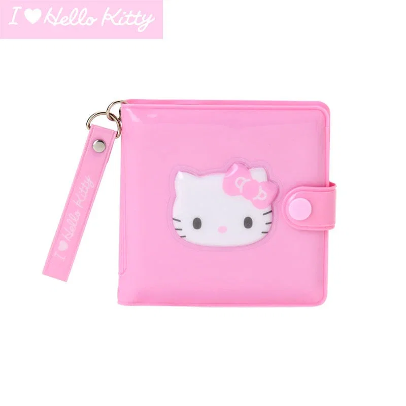 Image of Hello Kitty Pink Vinyl Snap Wallet (I Love Hello Kitty Series)