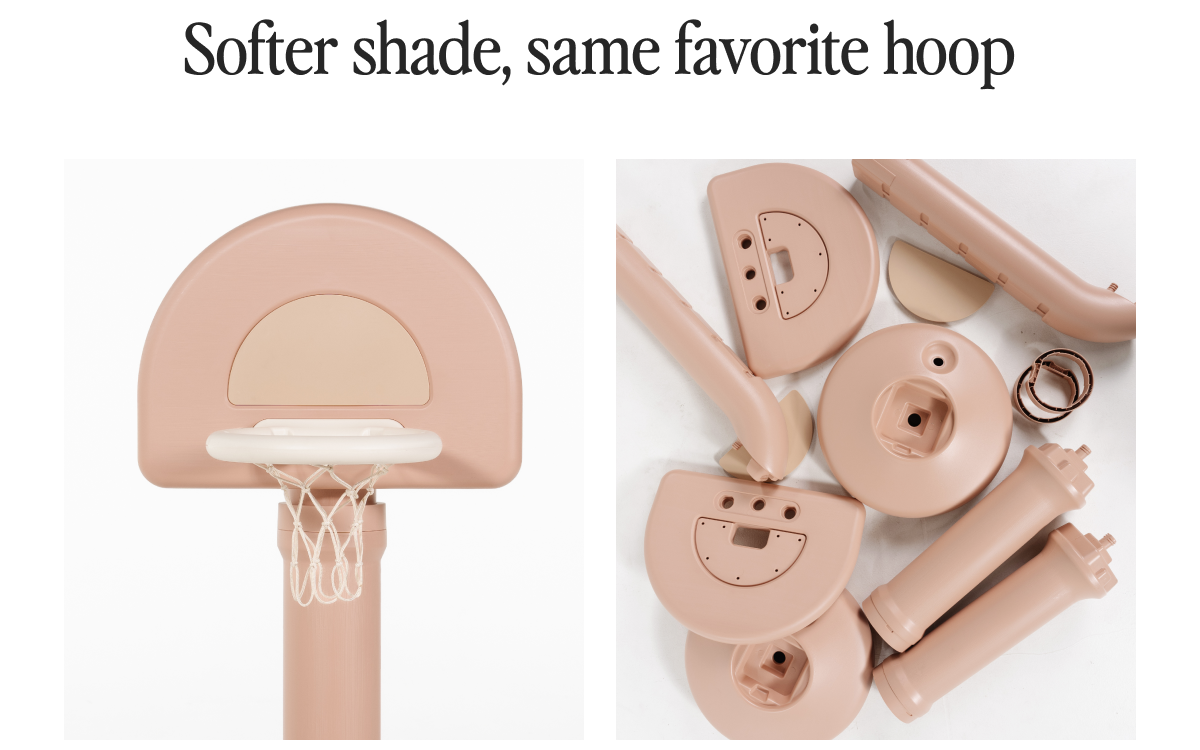 Softer shade, same favorite hoop