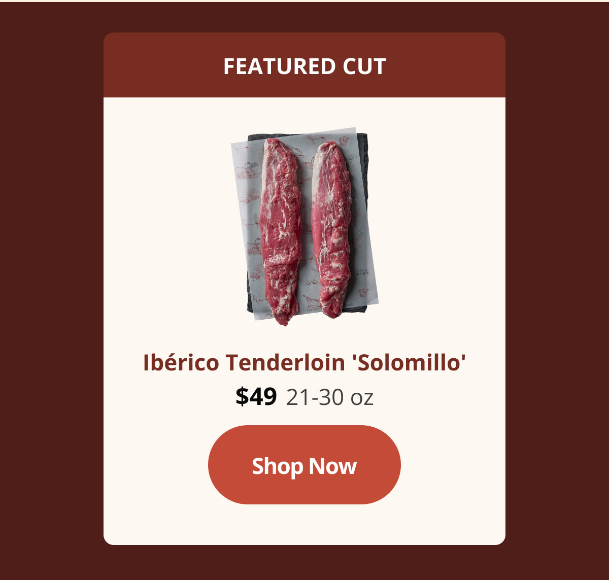 Featured Cut | Shop Now