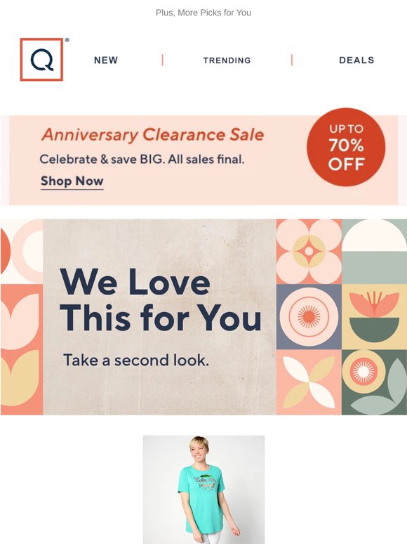 Anniversary Clearance Sale! Your Picks Deserve a Second Look