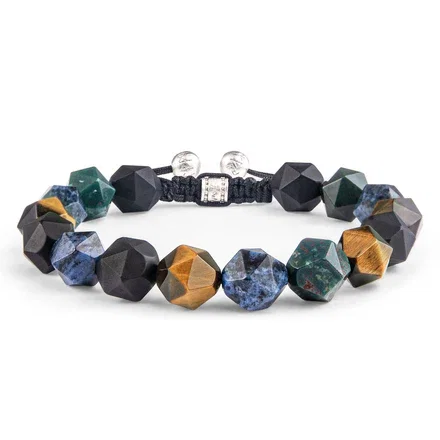 Elemental Prism Bracelet Mixed Stones