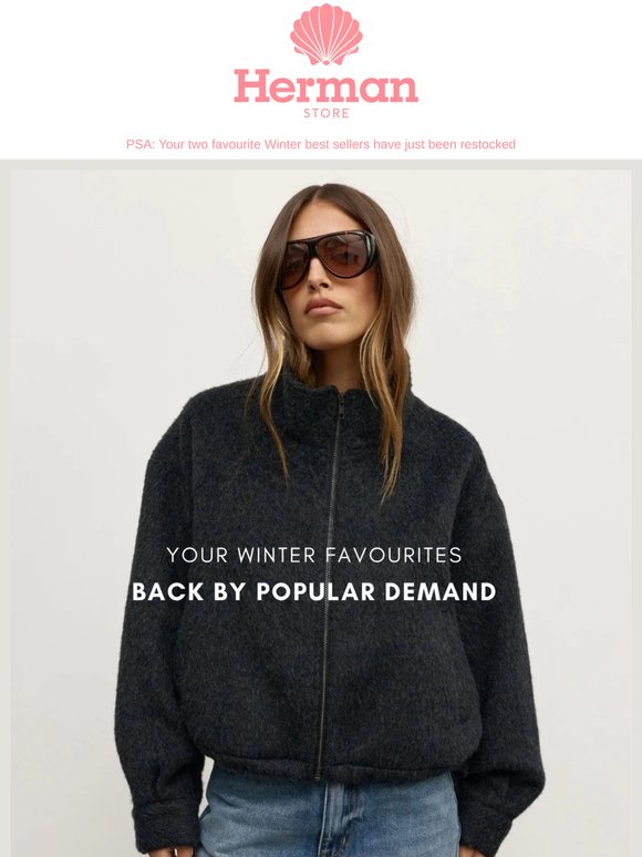 Back By Popular Demand: The Winter Pieces Everyone's After