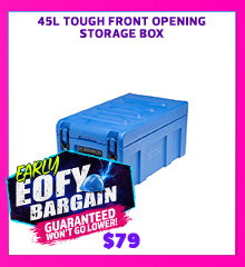 45L Tough Front Opening Storage Box
