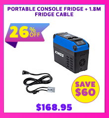 Portable Console Fridge + 1.8m Fridge Cable