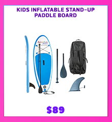 Kids Inflatable Stand-Up Paddle Board