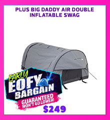 Plus Big Daddy Air Double Inflatable Swag