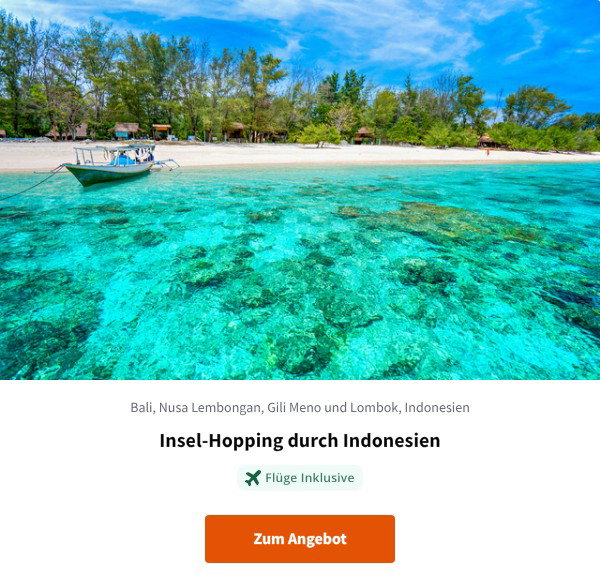 Insel-Hopping durch Indonesien