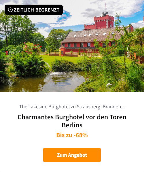 Charmantes Burghotel vor den Toren Berlins