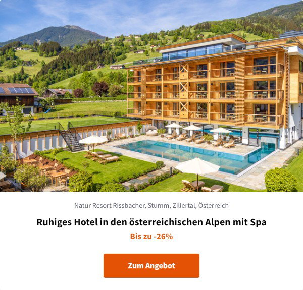 Ruhiges Hotel in den österreichischen Alpen mit Spa