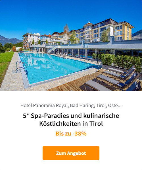 5* Spa-Paradies und kulinarische Köstlichkeiten in Tirol