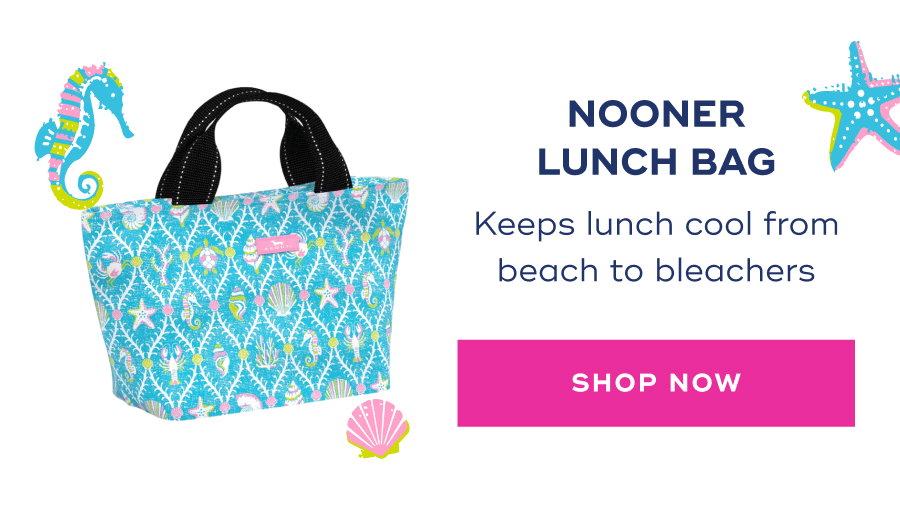 Nooner Lunch Bag Keeps lunch cool from beach to bleachers SHOP NOW