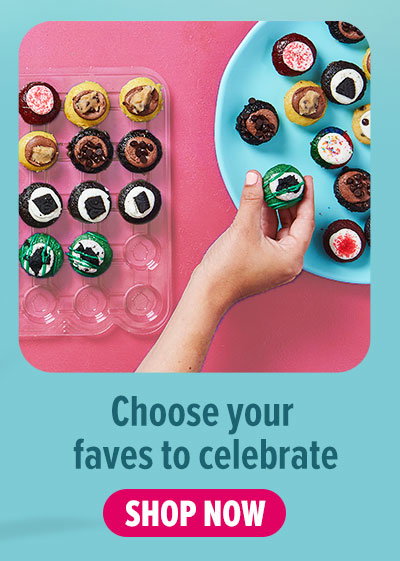 Choose your faves to celebrate! Shop our pick your own flavor 25-pack now.
