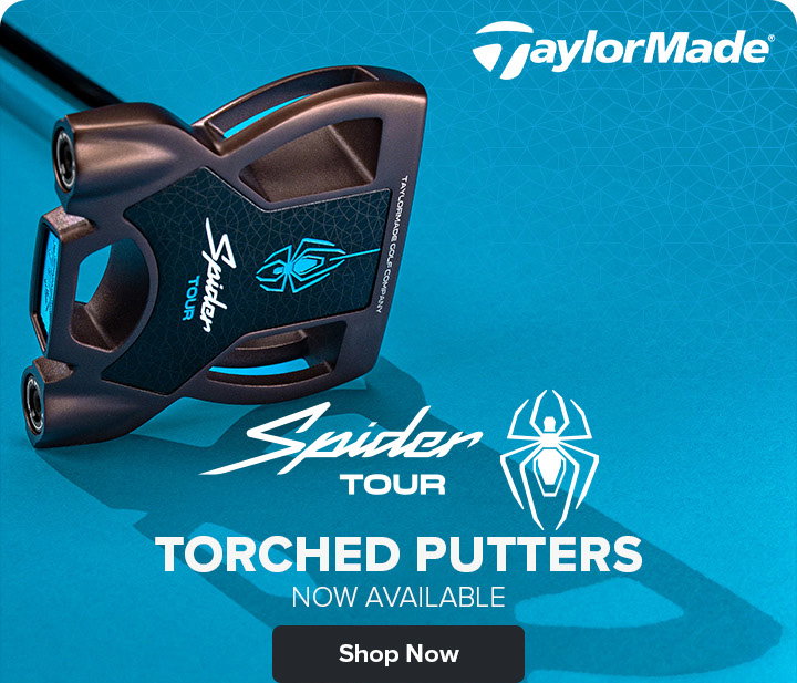 TaylorMade Spider Tour "Torched" Putters - Now Available