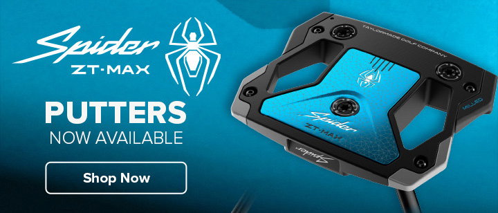 TaylorMade Spider ZT MAX Putters - Now Available