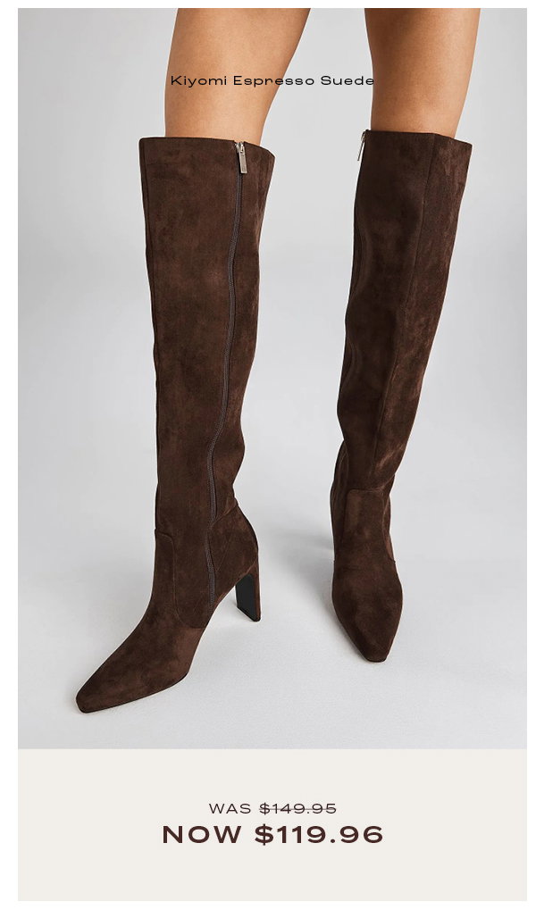 Kiyomi Espresso Suede