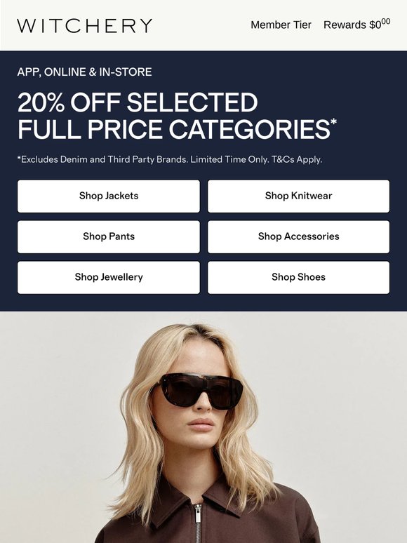 A Favourite Returns, Now 20% Off
