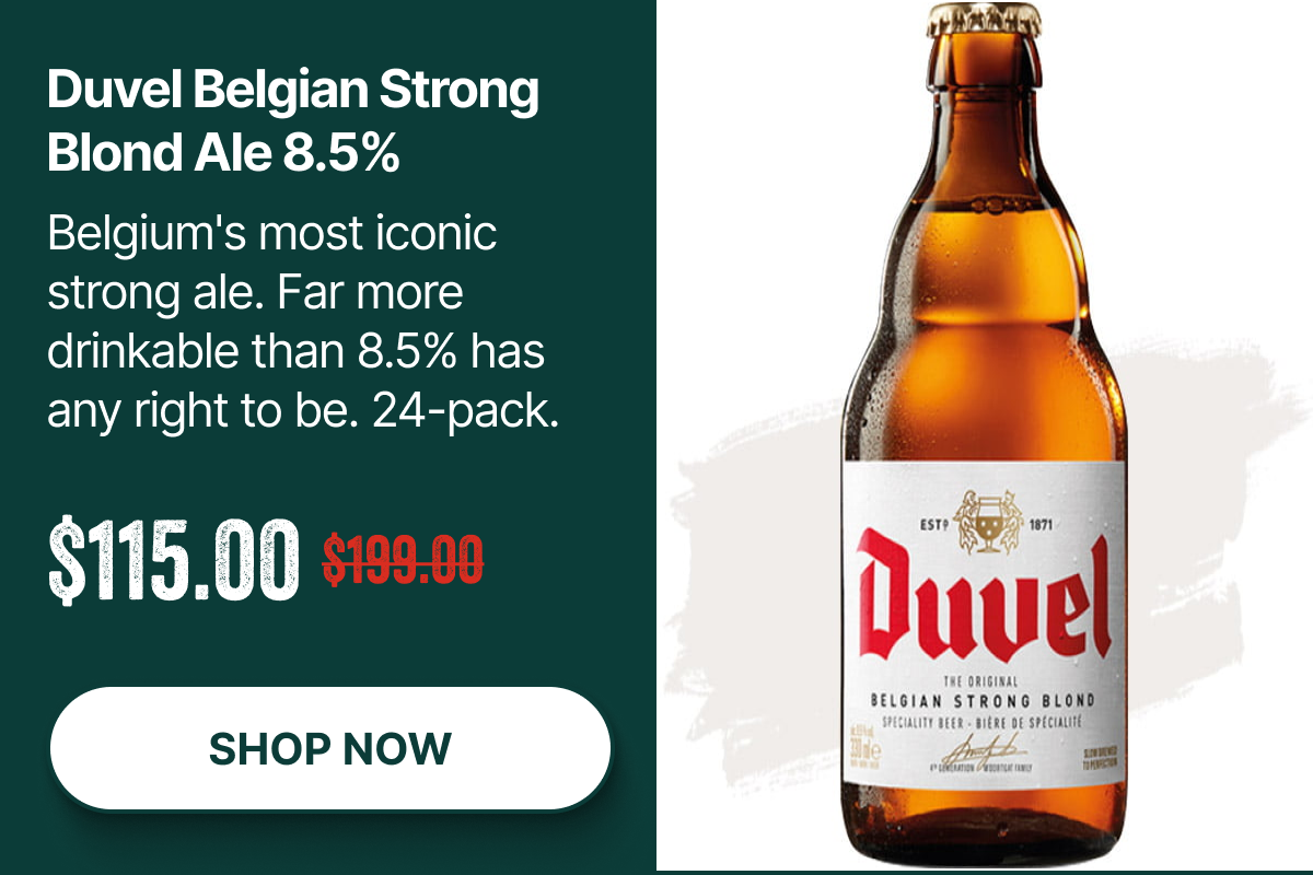 Duvel Belgian Strong Blond Ale 8.5%